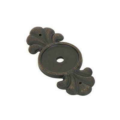 Tuscany Bronze Collection 2 1/4" (57mm) Back Plate for Knob by Emtek