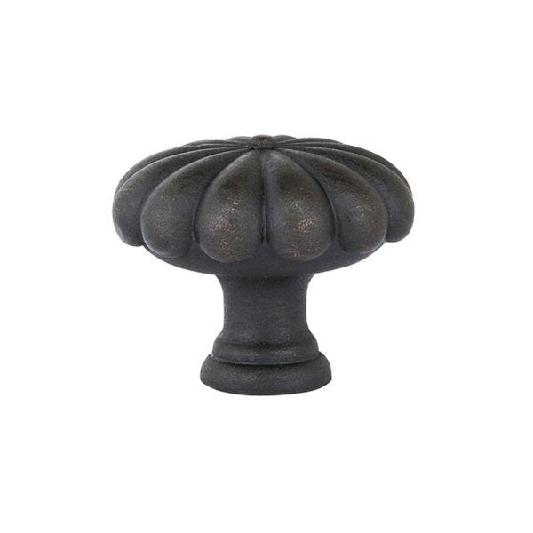 Tuscany Bronze Collection 1" Diameter Fluted Round Knob  by Emtek