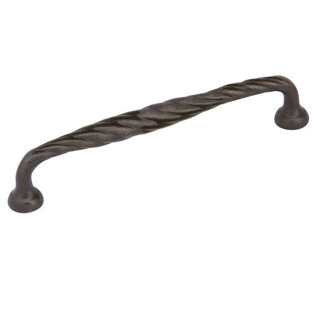 Tuscany Bronze Collection 10" Centers Twist Pull  by Emtek