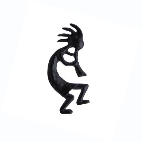 Buck Snort Lodge Hardware Kokopelli Cabinet Knob Facing Right