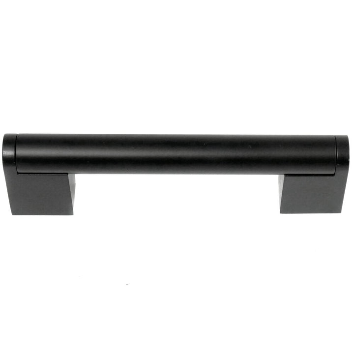 Tribeca Collection 128mm Centers Pull in Matte Black by Laurey Hardware