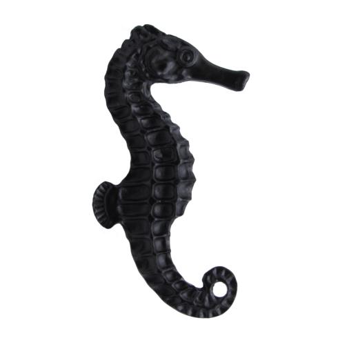 Buck Snort Lodge Decorative Hardware Large  Seahorse Facing Right