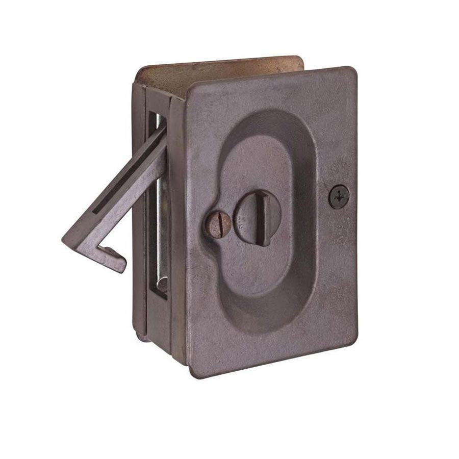 Door Accessories Collection PRIVACY Pocket Door Lock by Emtek