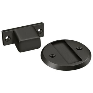 Deltana Architectural Hardware Bumpers & Stops Magnetic Door Holder Flush 2.5" Diameter