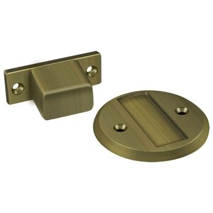 Deltana Architectural Hardware Bumpers & Stops Magnetic Door Holder Flush 2.5" Diameter