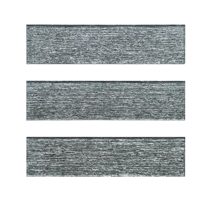 Sonnagh 3" x 12" Rectangular Laminated Glass Mosaic Wall Tile