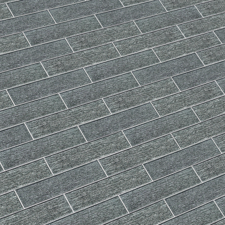 Sonnagh 3" x 12" Rectangular Laminated Glass Mosaic Wall Tile