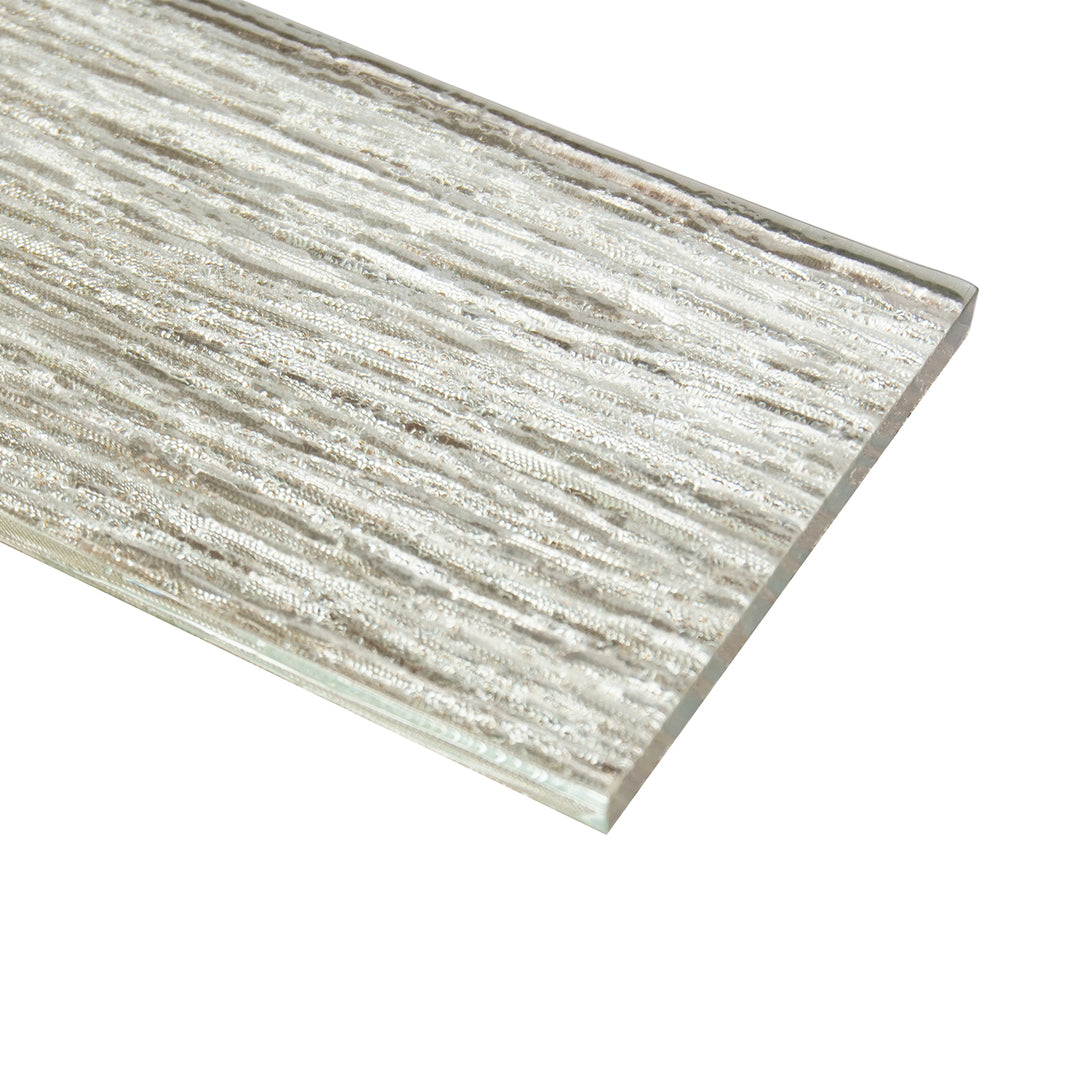 Sonnagh 3" x 12" Rectangular Laminated Glass Mosaic Wall Tile