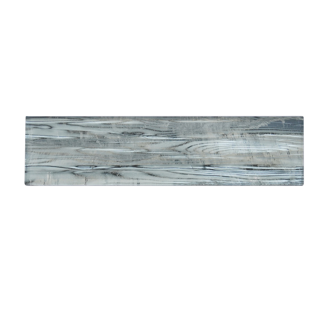 Sonnagh 3" x 12" Rectangular Laminated Glass Mosaic Wall Tile