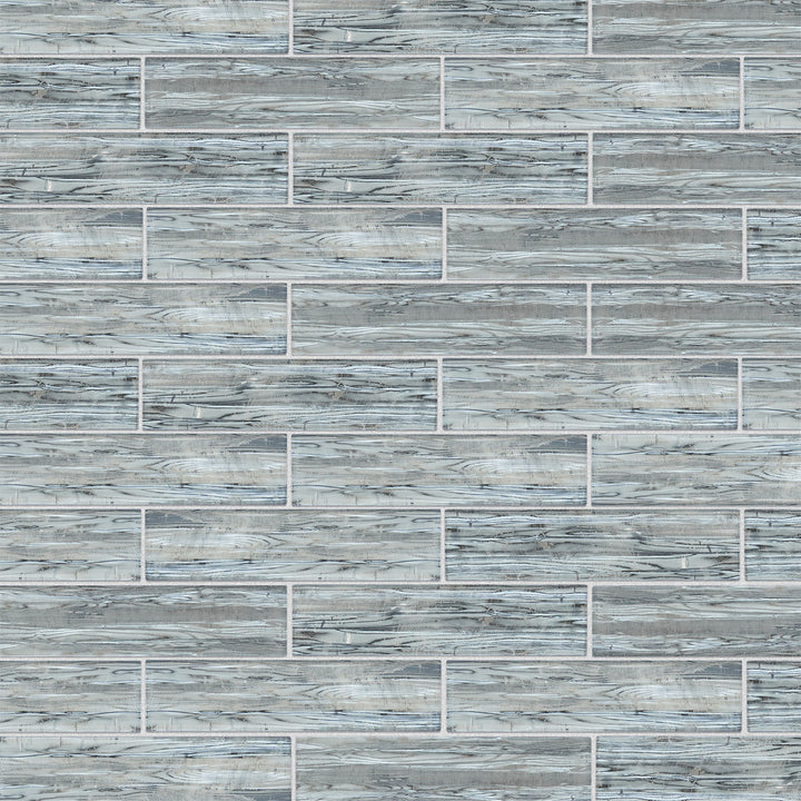 Sonnagh 3" x 12" Rectangular Laminated Glass Mosaic Wall Tile