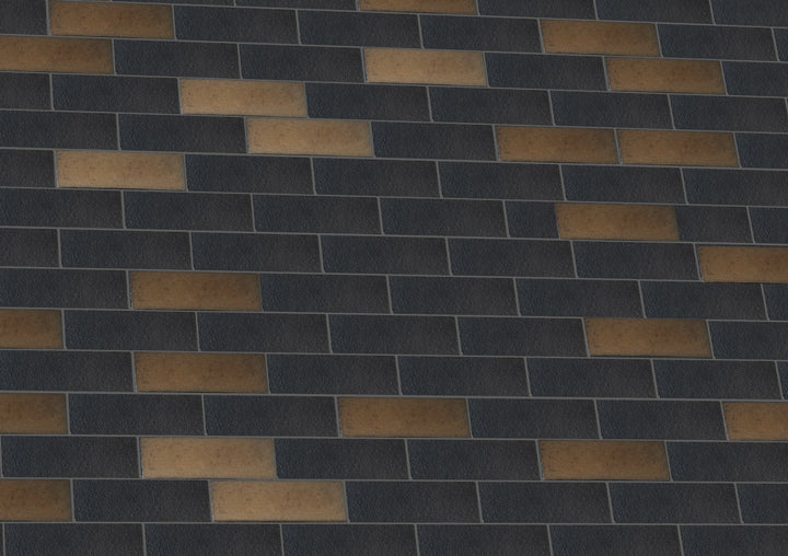 Lorca 11.18" x 9.84" Subway Lava Stone Mosaic Floor and Wall Tile