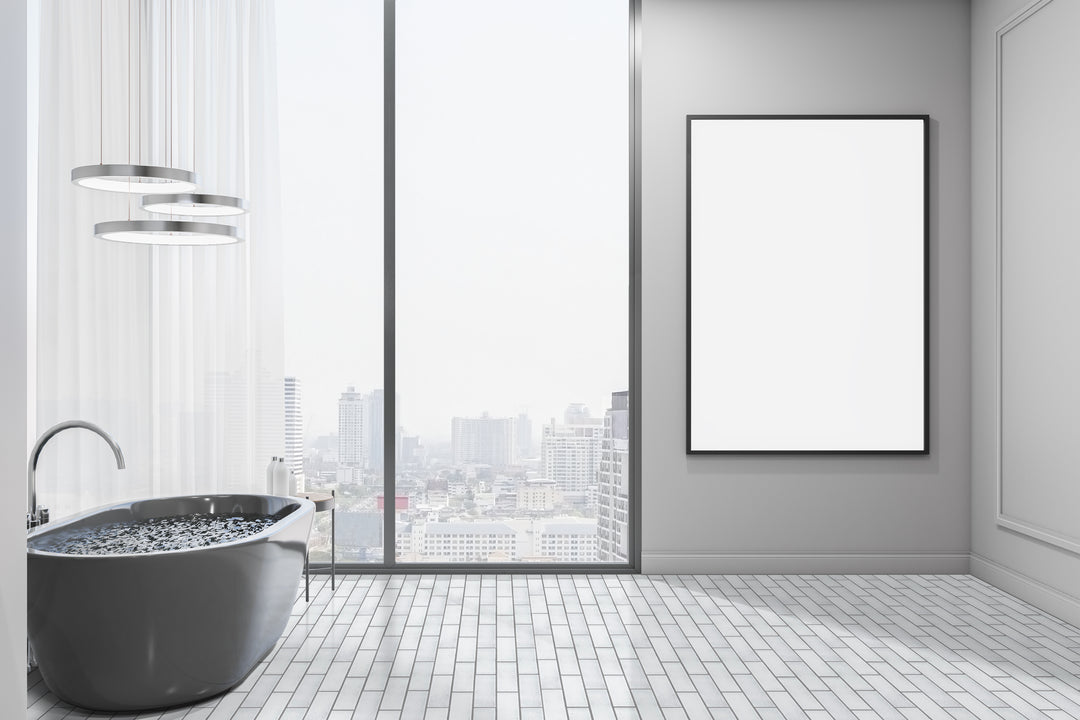 Lorca 11.18" x 9.84" Subway Lava Stone Mosaic Floor and Wall Tile