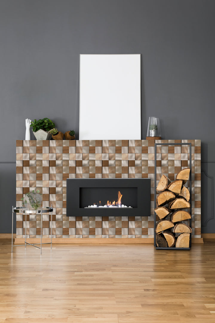 Mijas 11.97" x 11.97" Peel-and-Stick Mosaic Tile