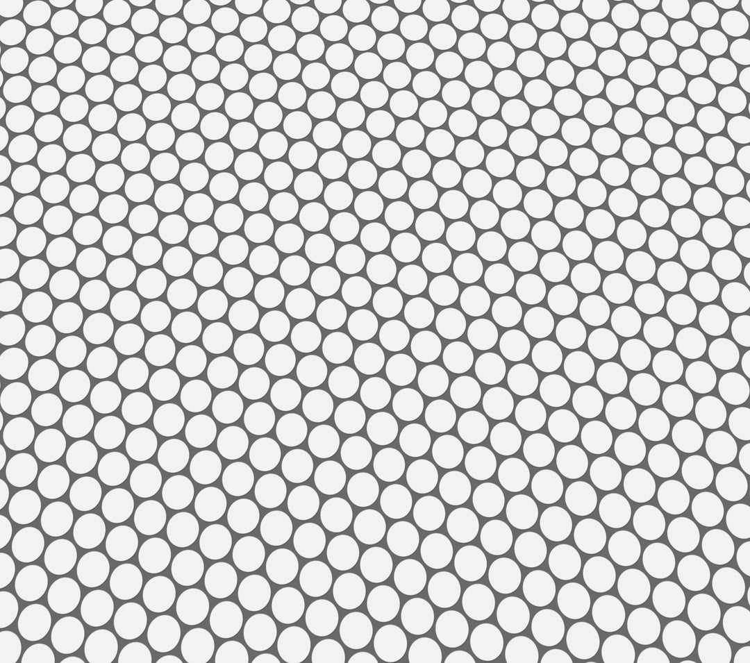 Huelva 12.68" x 11.02" Glass Penny Mosaic Floor and Wall Tile