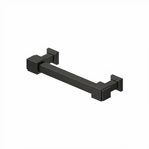 Deltana Architectural Hardware Decorative Cabinet Pull 4", Manhattan, Solid Brass