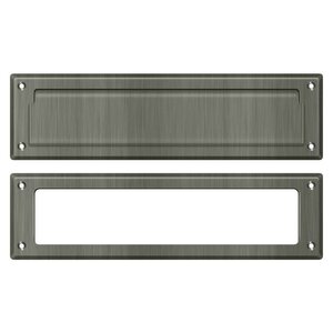 Deltana Architectural Hardware Door Accessories Mail Slot 13 1-8" with Interior Frame