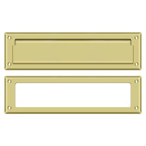 Deltana Architectural Hardware Door Accessories Mail Slot 13 1-8" with Interior Frame