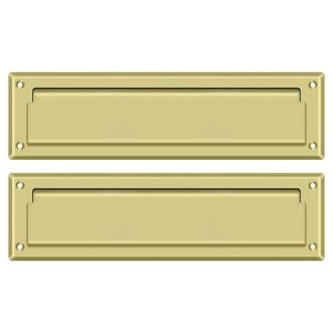 Deltana Architectural Hardware Door Accessories Mail Slot 13 1-8" with Interior Flap