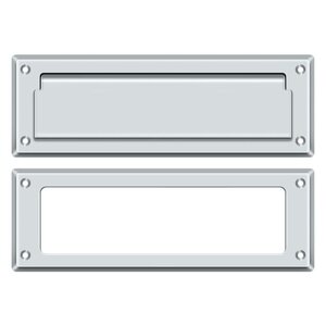 Deltana Architectural Hardware Door Accessories Mail Slot 8 7-8" with Interior Frame