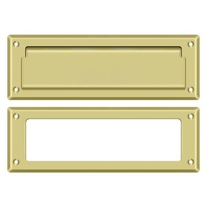 Deltana Architectural Hardware Door Accessories Mail Slot 8 7-8" with Interior Frame