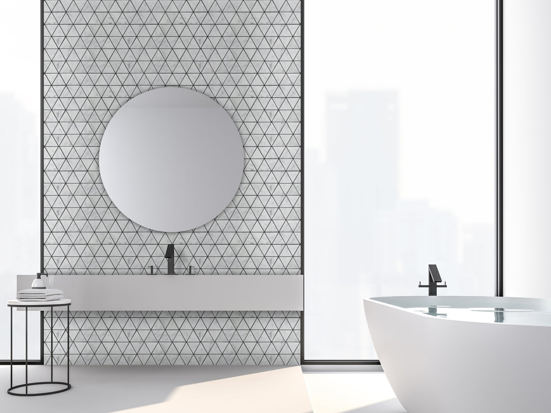 Burgos Marble Mosaic Floor and Wall Tile