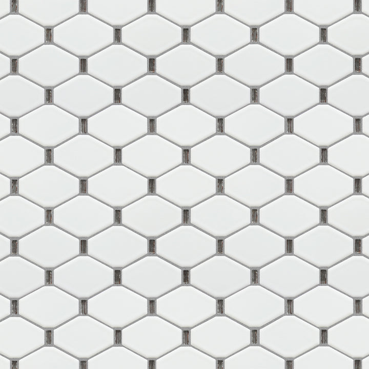 Badajoz  11.5” x 10.94” Honeycomb Glass Mosaic Wall Tile