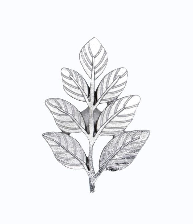 Buck Snort Lodge Fern Leaf  Cabinet Knob