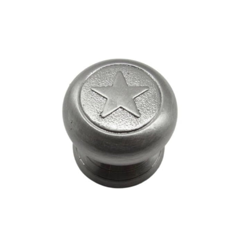 Buck Snort Lodge Hardware Raised Star  Cabinet Knob