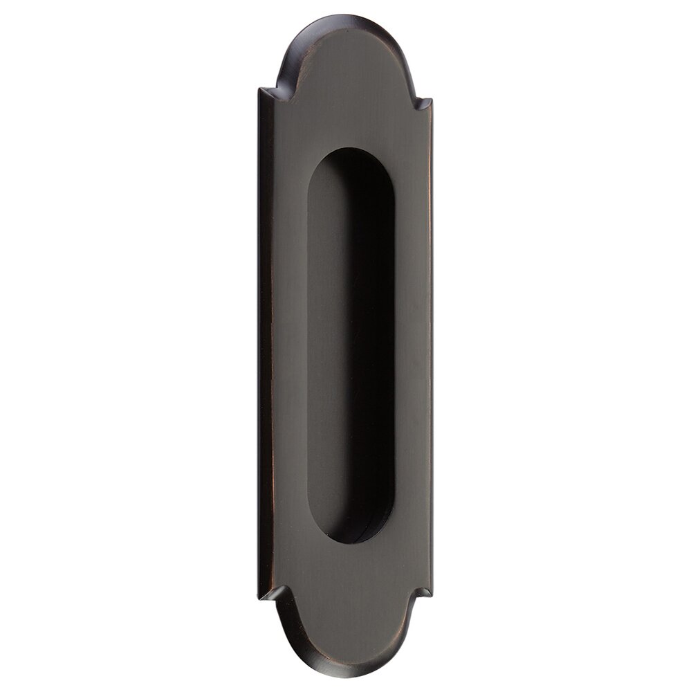 Door Accessories Collection 6" #8 Arch Flush Pull  by Emtek