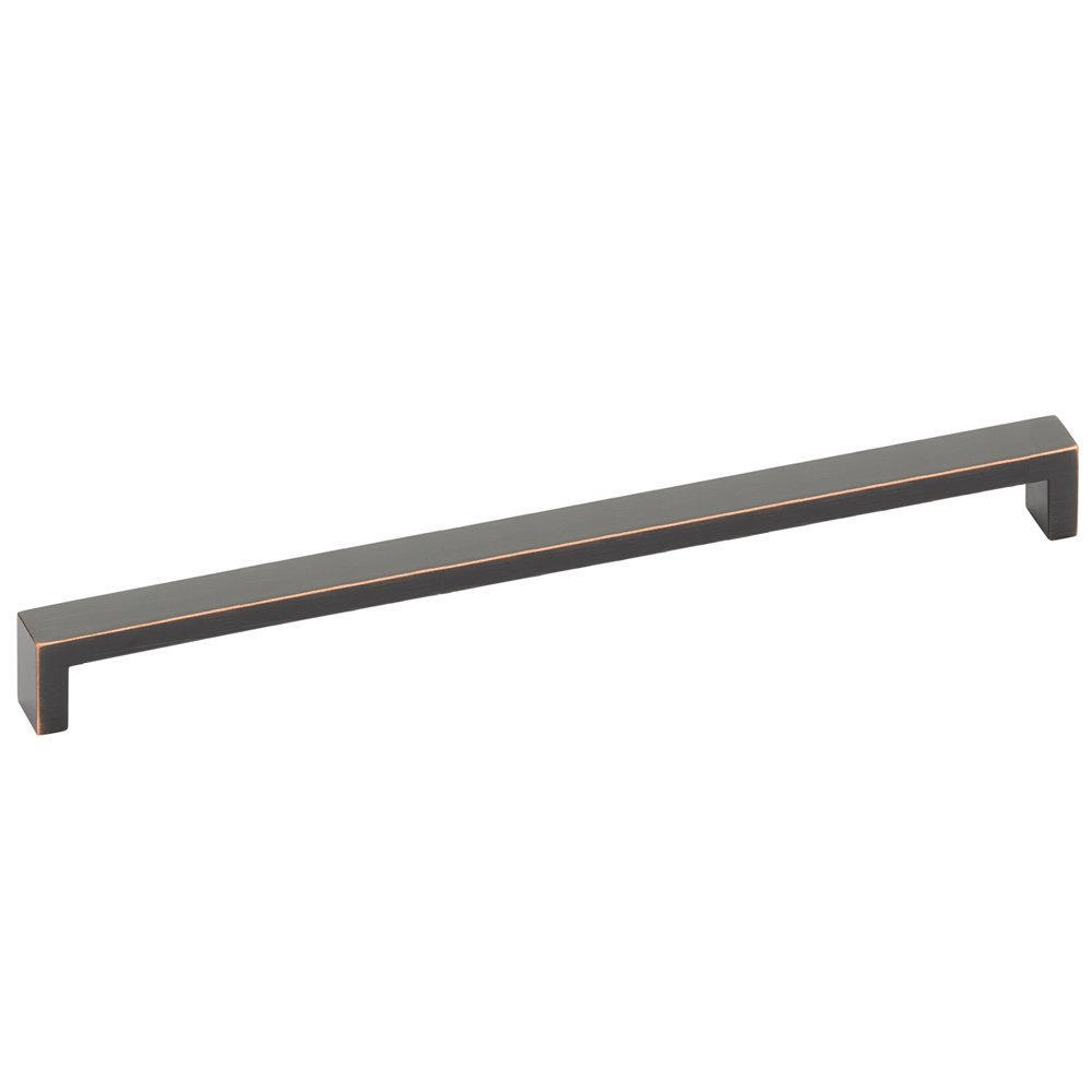 Modern Cabinet Hardware Collection 12" Centers Keaton Handle  by Emtek