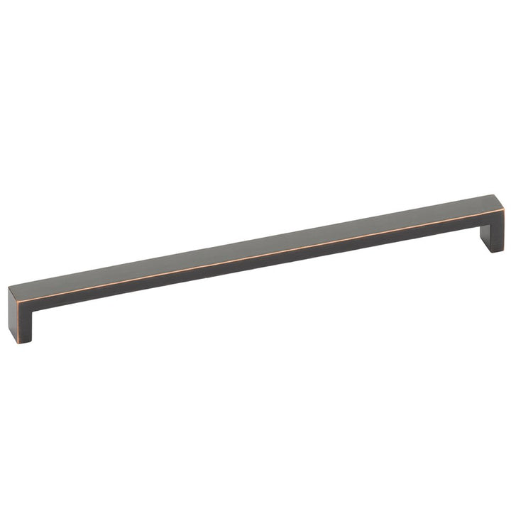 Modern Cabinet Hardware Collection 12" Centers Keaton Handle  by Emtek