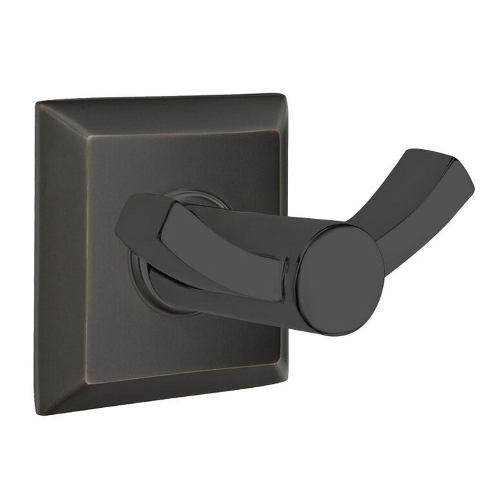 Modern Brass Collection Quincy Double Hook by Emtek
