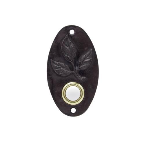 Buck Snort Lodge Oval Leaf Doorbell
