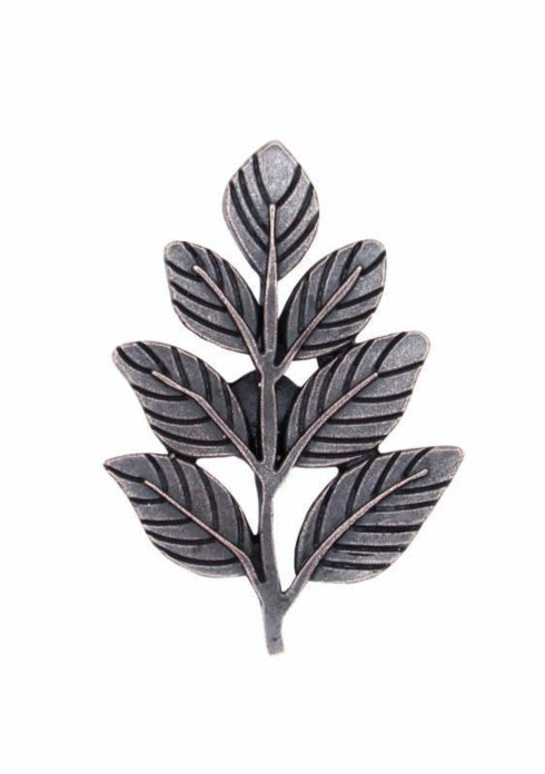 Buck Snort Lodge Fern Leaf  Cabinet Knob