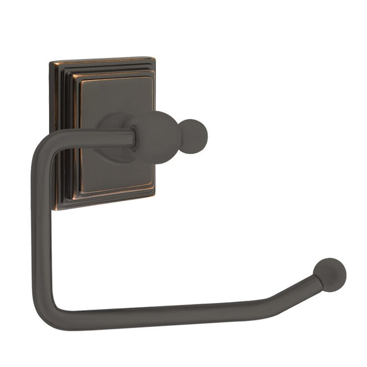 Traditional Brass Collection Wilshire Bar Style Tissue Holder by Emtek