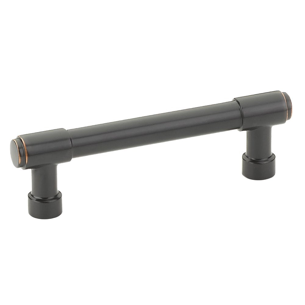 Industrial Modern Hardware Collection 4" Centers Jasper Pull  by Emtek