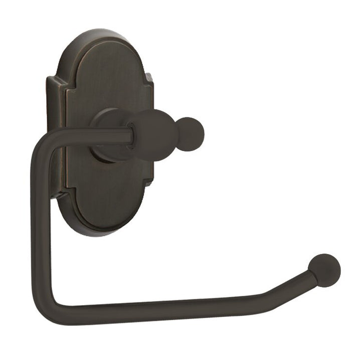 Traditional Brass Collection Arched Tissue Holder  by Emtek