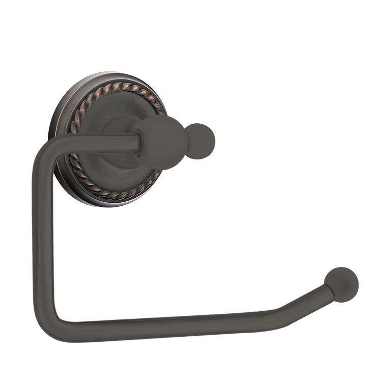 Traditional Brass Collection Rope Tissue Holder  by Emtek