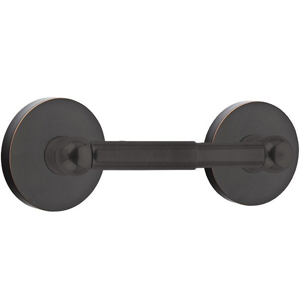 Traditional Brass Collection Regular Disk Spring Rod Tissue Holder by Emtek