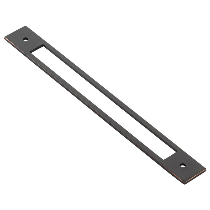 Modern Cabinet Hardware Collection 10" Centers Backplate for Pull  by Emtek