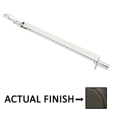 Door Accessories Collection 12" Flush Bolt with Radius Corners  by Emtek