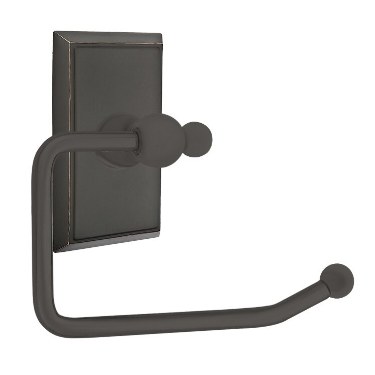 Traditional Brass Collection Rectangular Tissue Holder  by Emtek
