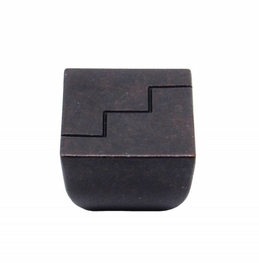 Buck Snort Lodge Square Zig-Zag  Cabinet Knob