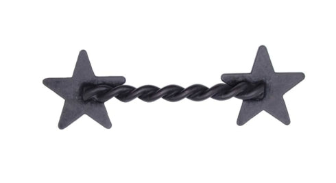 Buck Snort Lodge Decorative Hardware Rope Star 3-1/4-in Center to Center Cabinet Pull