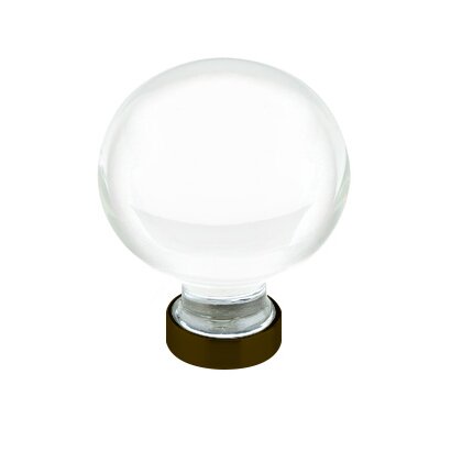 1" Diameter Bristol Knob  by Emtek -CRYSTAL