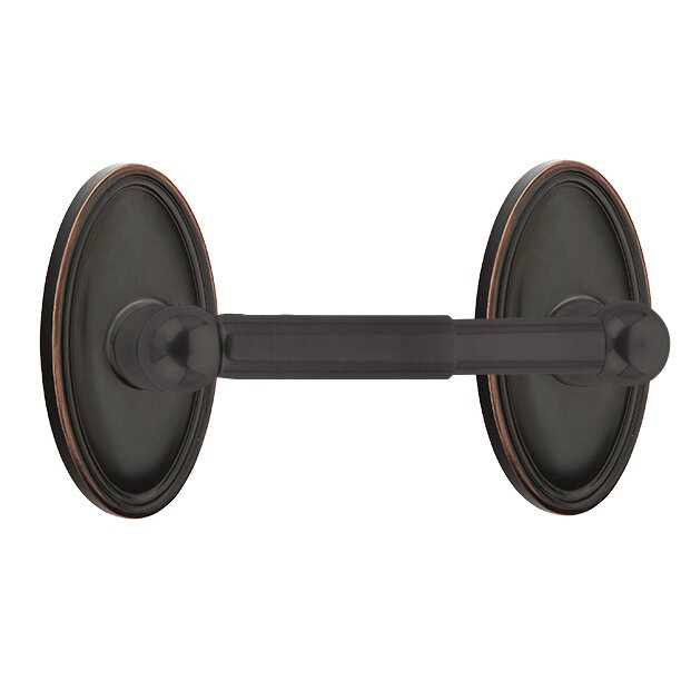 Traditional Brass Collection Oval Tissue Holder  by Emtek