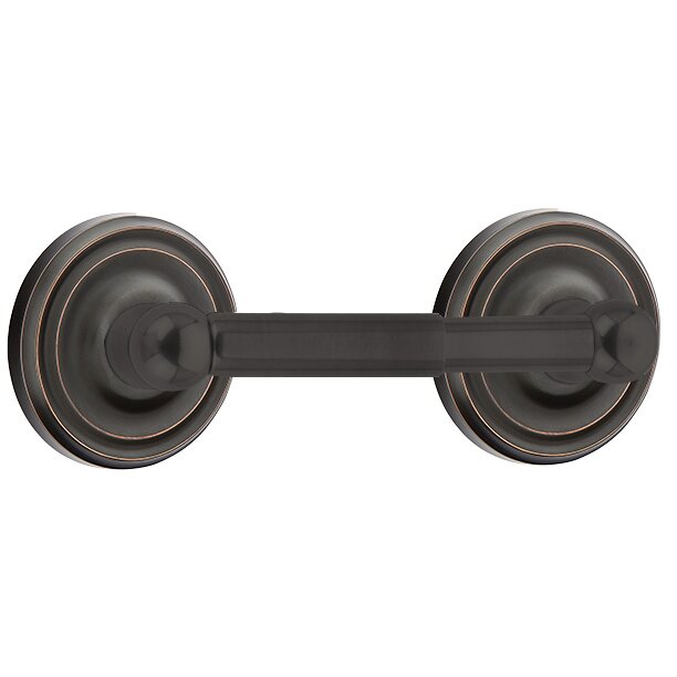 Traditional Brass Collection Modern Rectangular Towel Ring by Emtek