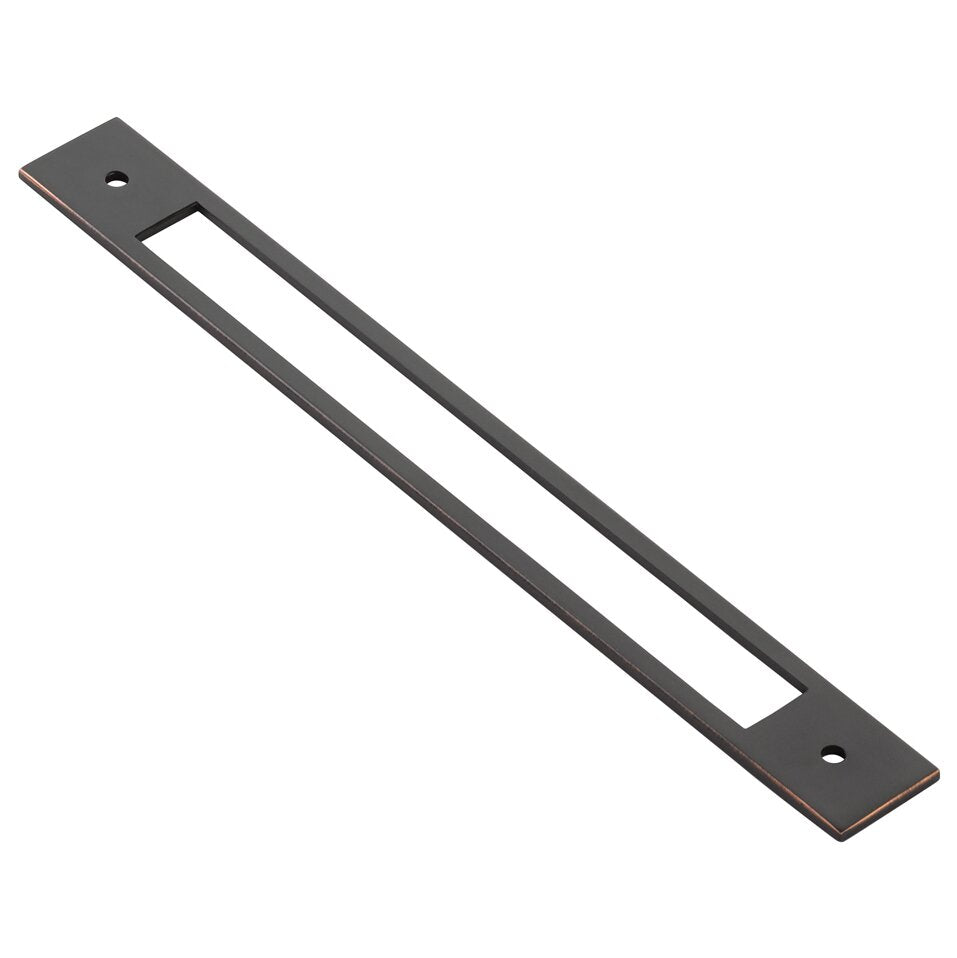 Modern Cabinet Hardware Collection 8" Centers Backplate for Pull  by Emtek