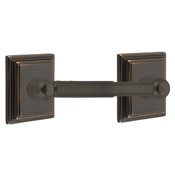 Traditional Brass Collection Wilshire Spring Rod Tissue Holder by Emtek