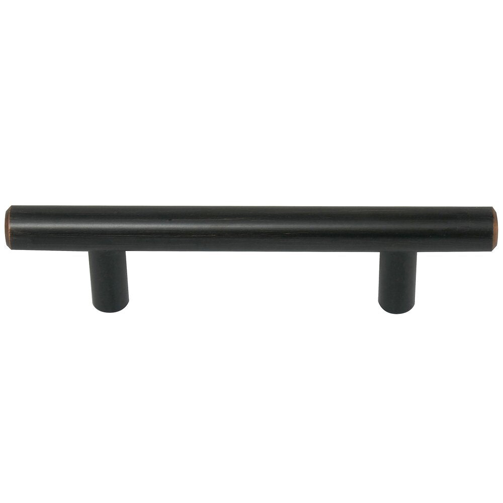 Melrose Collection 4" Centers Steel T-Bar Pull by Laurey Hardware